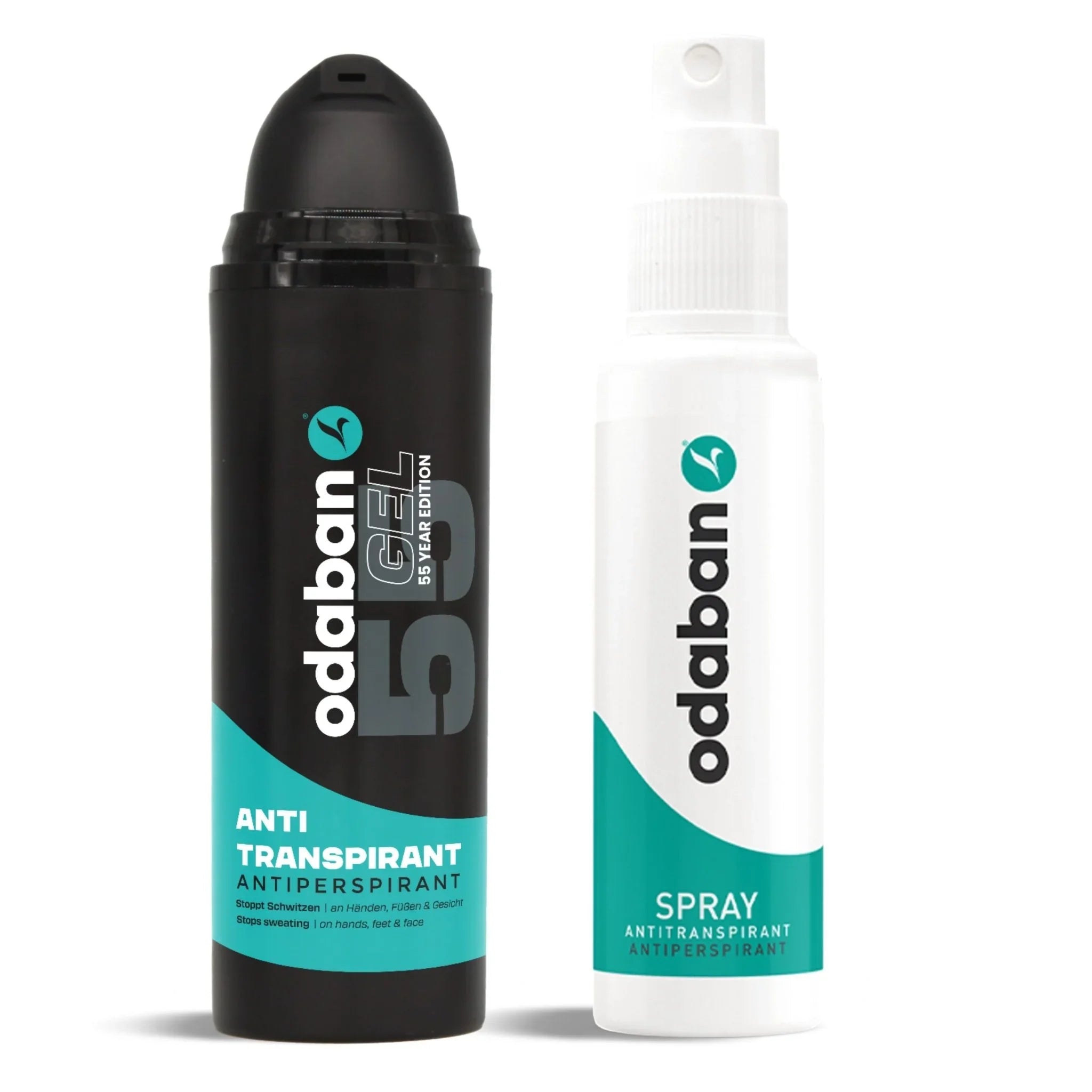 odaban® Antitranspirant Set gegen starkes Schwitzen - odaban®