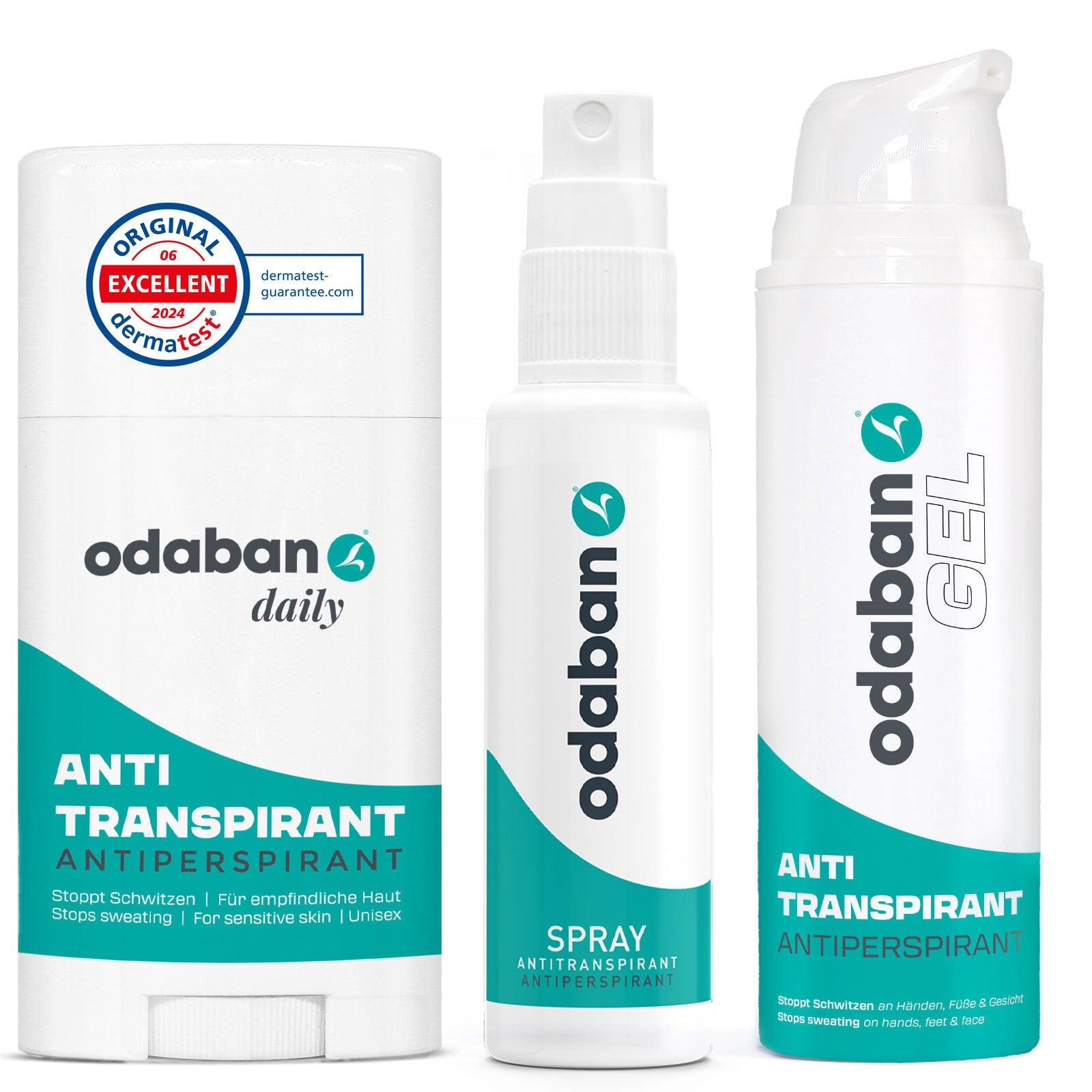 odaban® Antitranspirant Komplett Set