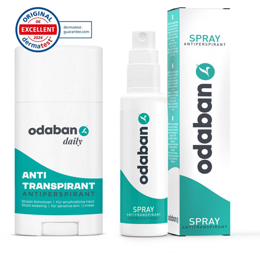 odaban® Antitranspirant Set - Spray + Deo Stick - odaban®