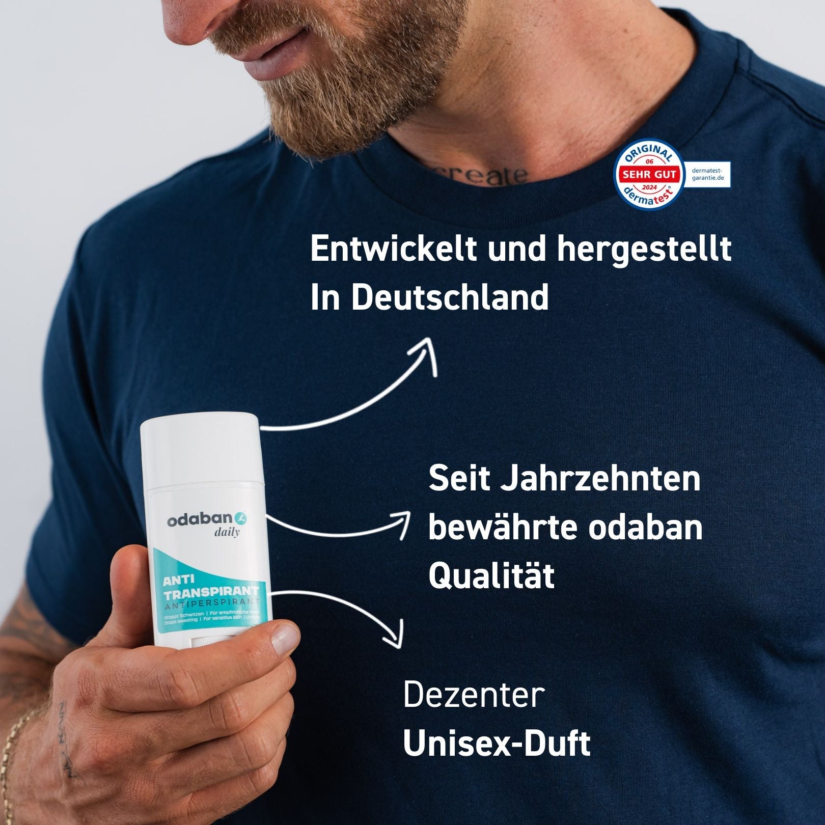 odaban® Antitranspirant Set - Spray + Deo Stick - odaban®