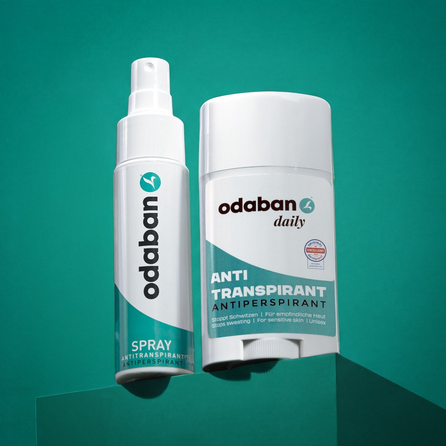 odaban® Antitranspirant Set - Spray + Deo Stick - odaban®