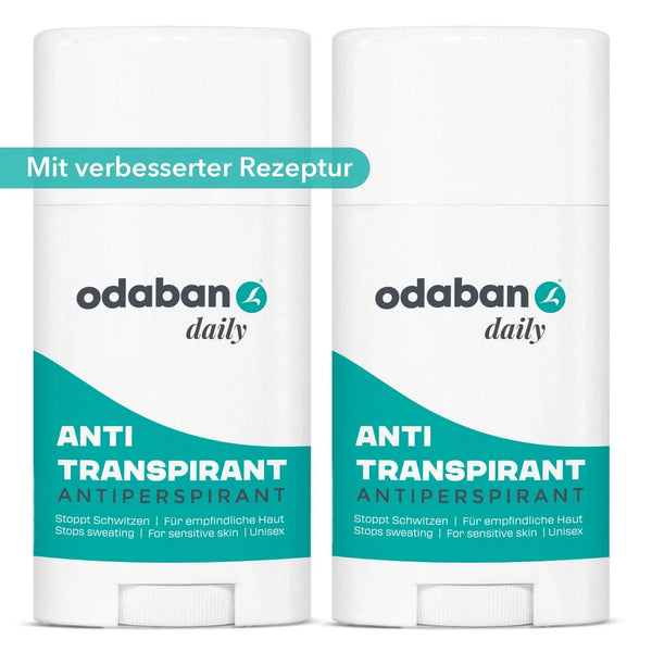 odaban® Daily - Ensemble de 2 sticks déodorants antitranspirants