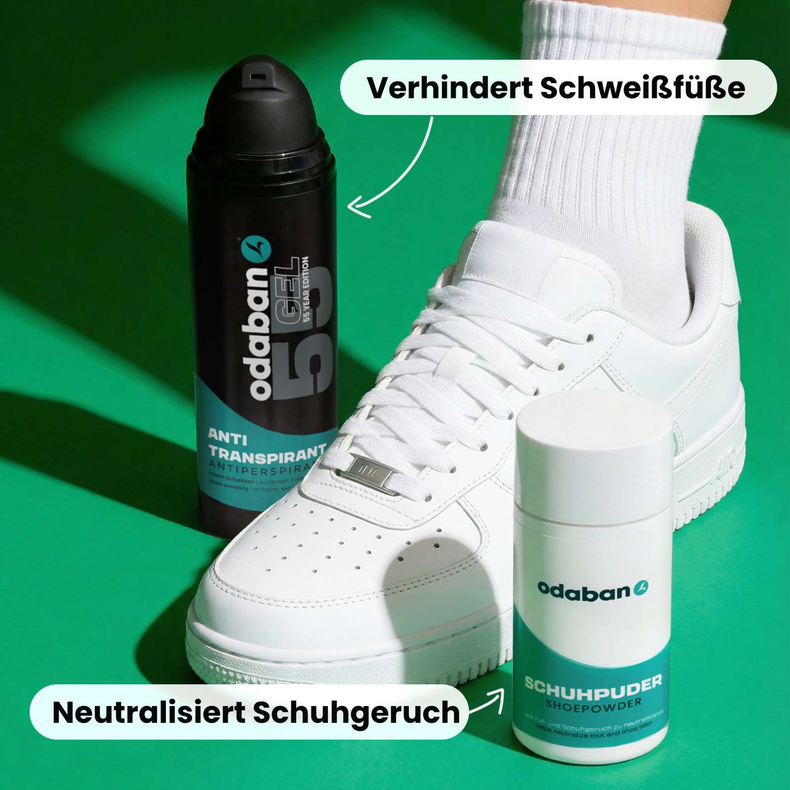 Für die Füße & Hände