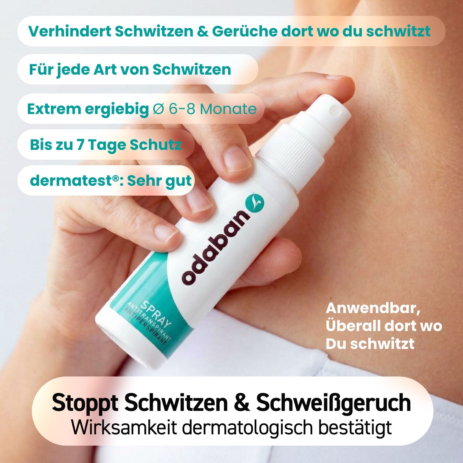 odaban® Set Schuhpuder+Spray+Stick - odaban®