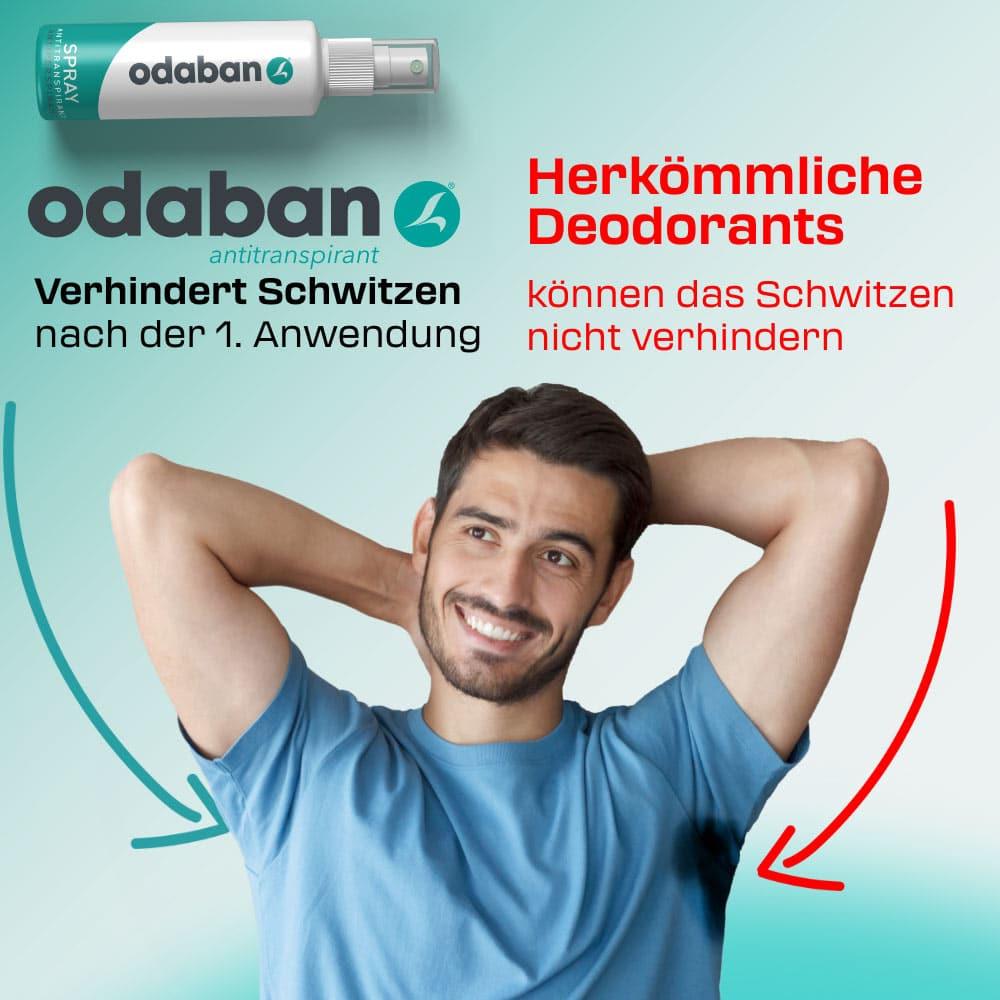 odaban® Spray - Antitranspirant - 2er Set - odaban®