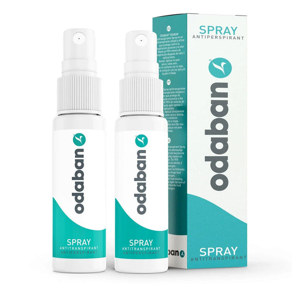 odaban® Spray - Antitranspirante - Juego de 2er
