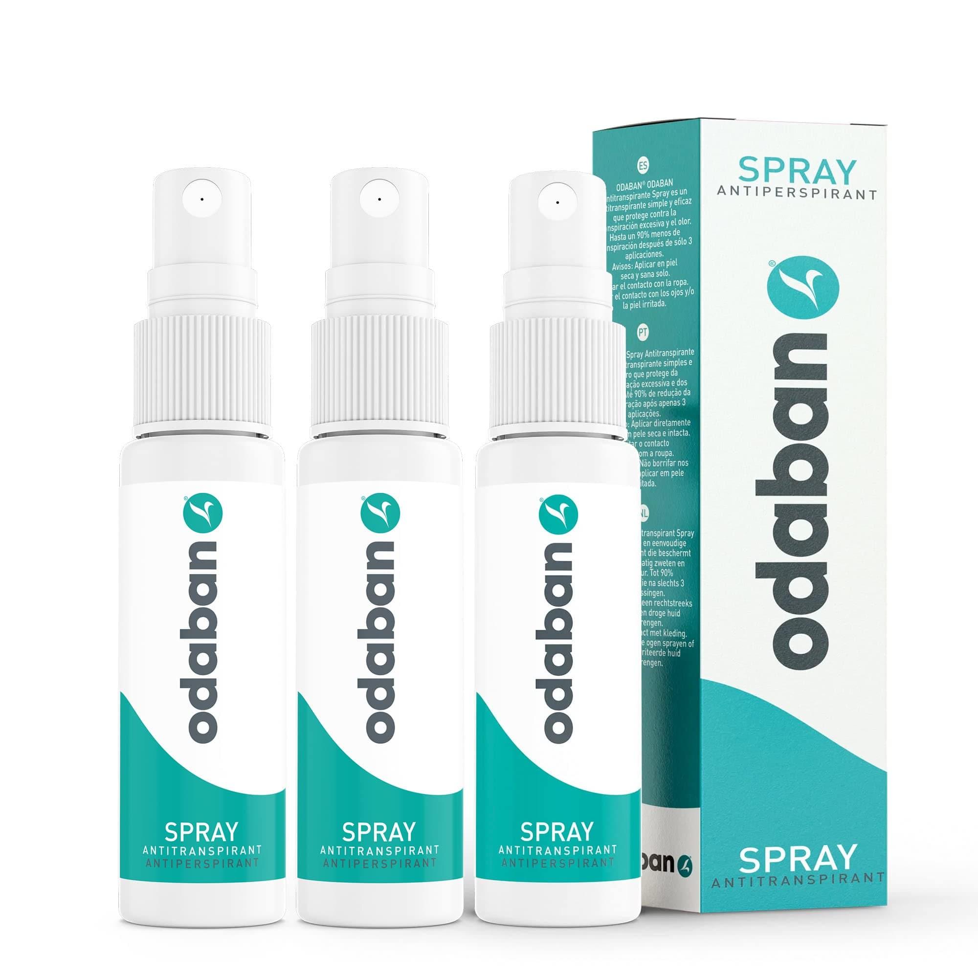 odaban® Spray - Antitranspirant - 3er Set - odaban®