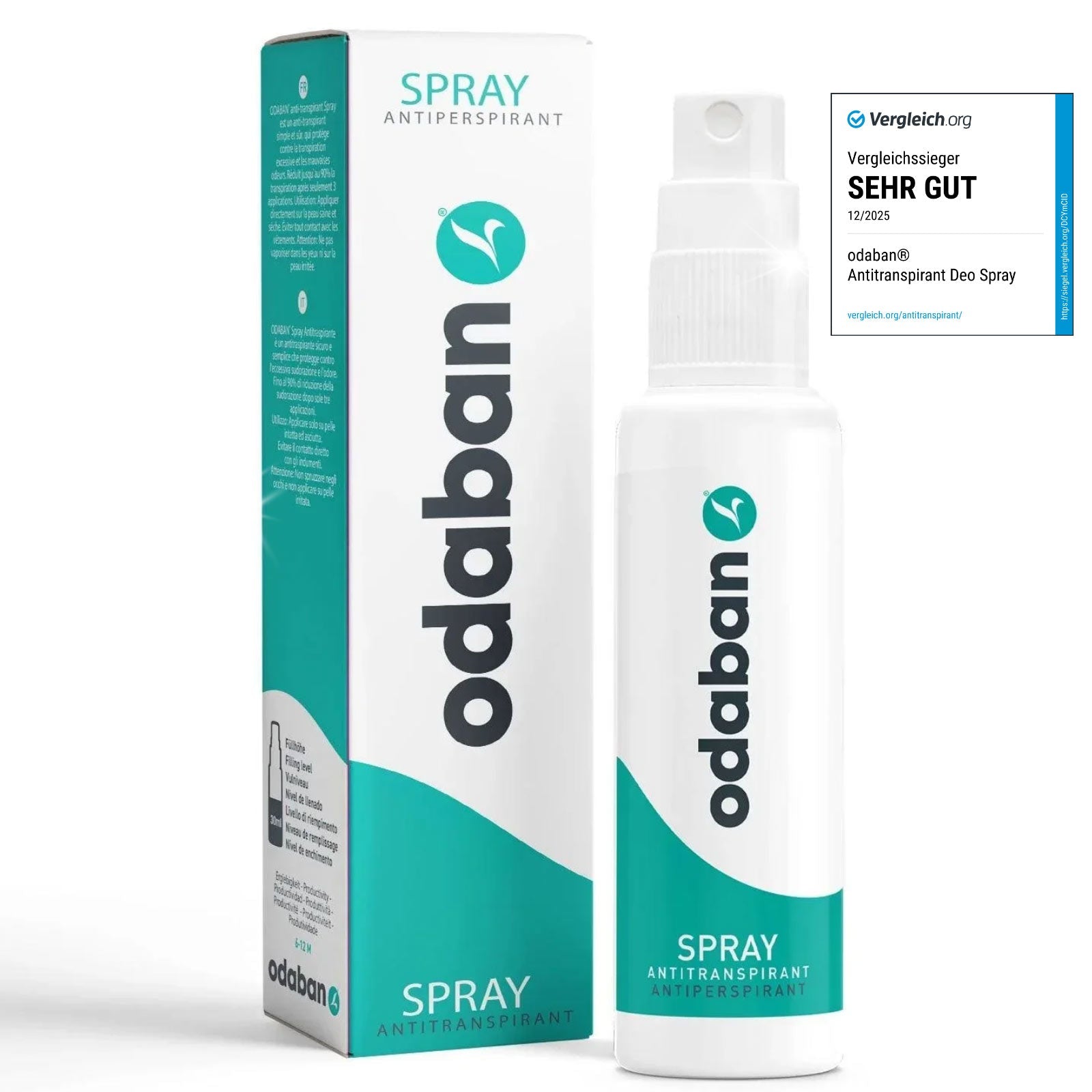 odaban® Spray Antitranspirant - odaban®