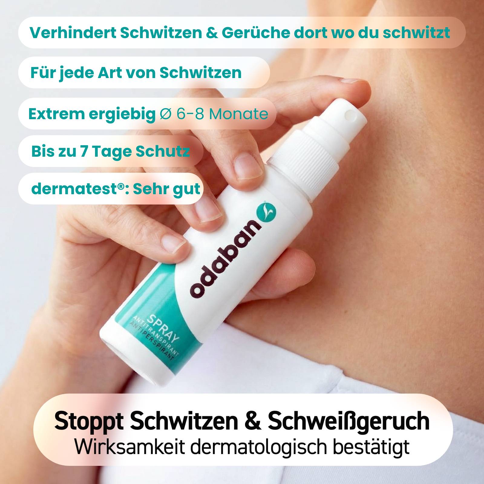 odaban® Spray Antitranspirant - odaban®